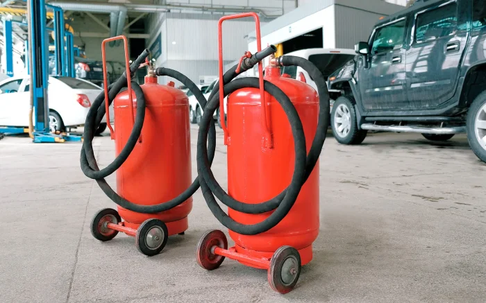 Передвижные огнетушители