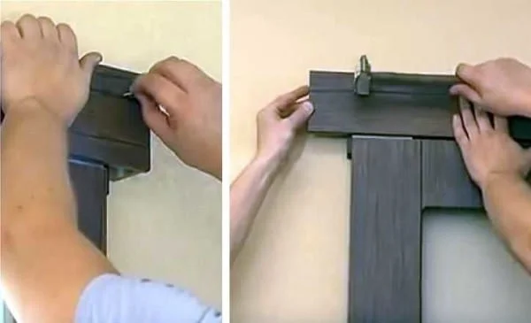 Декорируется дверной проем.