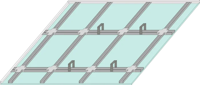 Потолок из гипсокартона