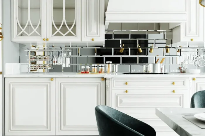 Достоинства зеркальной плитки