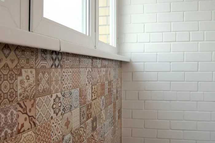 Плитка на балконе