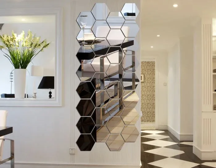 Укладка зеркальной плитки