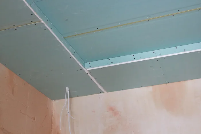 Монтаж гипсокартона