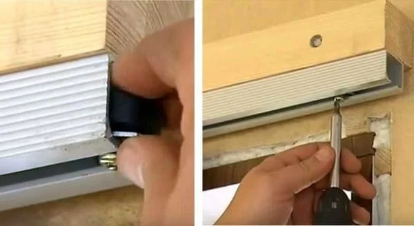 Установка ограничителей.