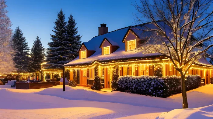 Новогодний декор дома