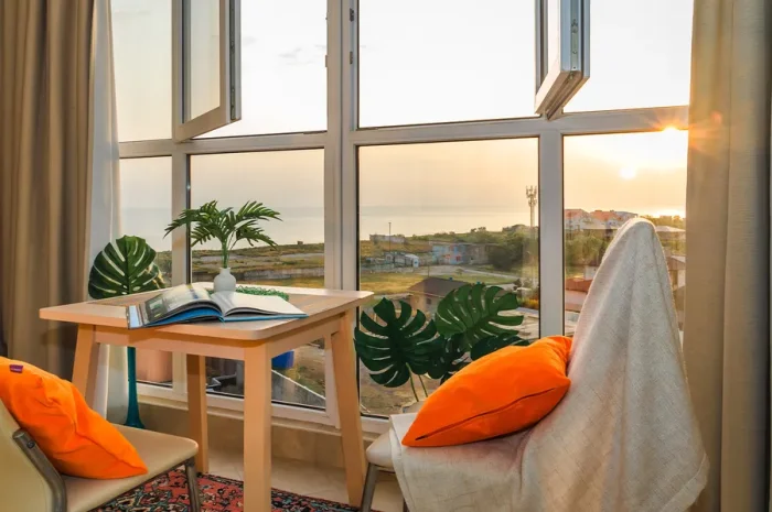 Уютный балкон