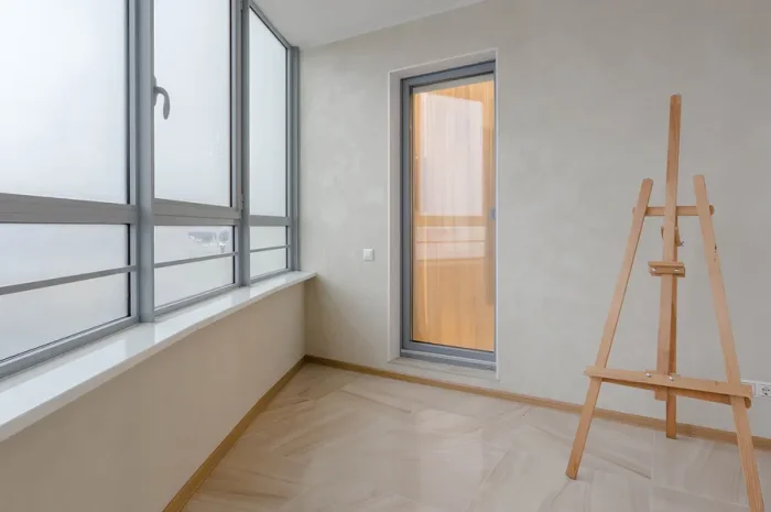 Штукатурка на балконе